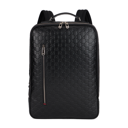 MAYFEYR - Gucci - Medium Monogram Leather Backpack - 857974AAFOL1053