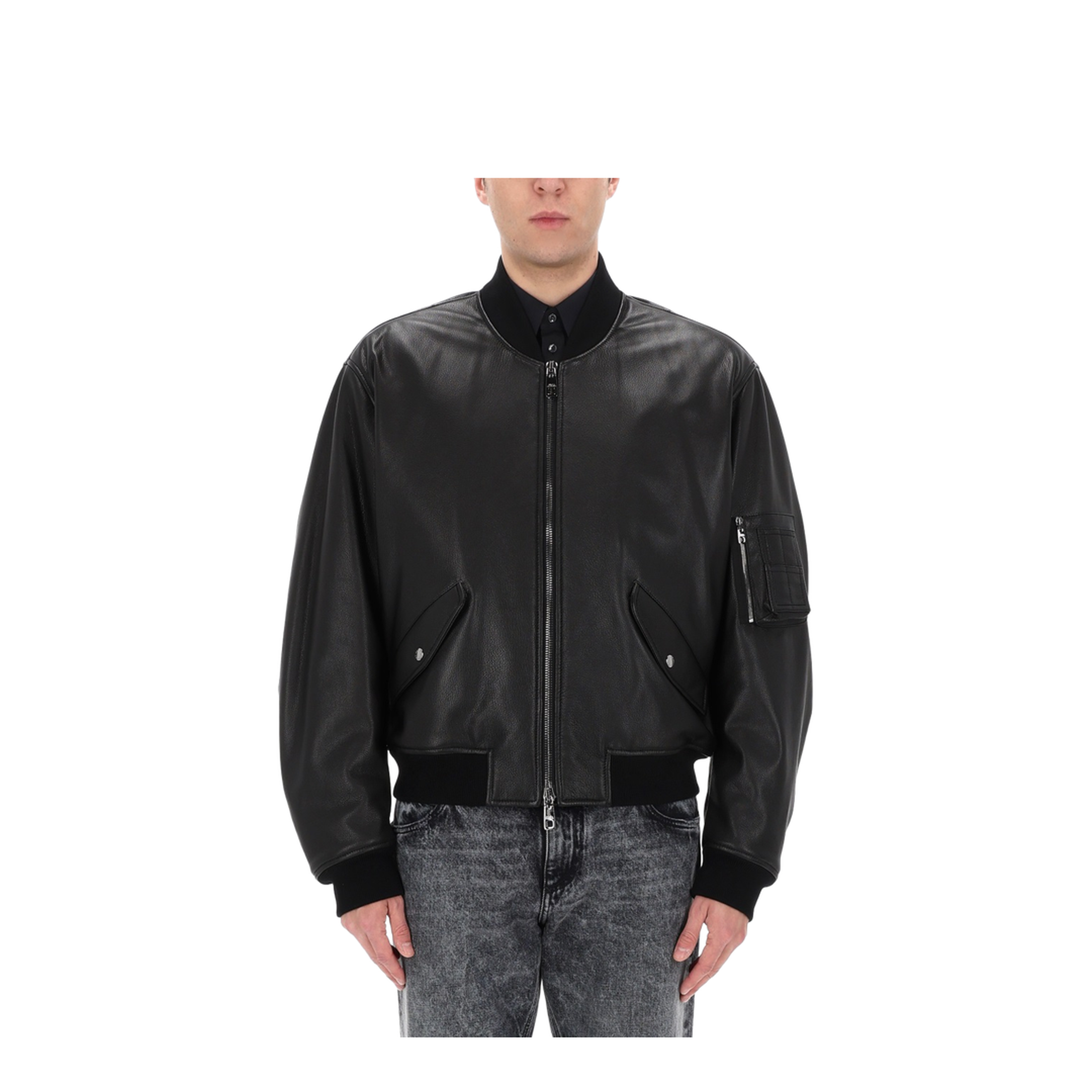 MAYFEYR - Dolce & Gabbana - Leather Jacket - G9BBMLHULY3N0000