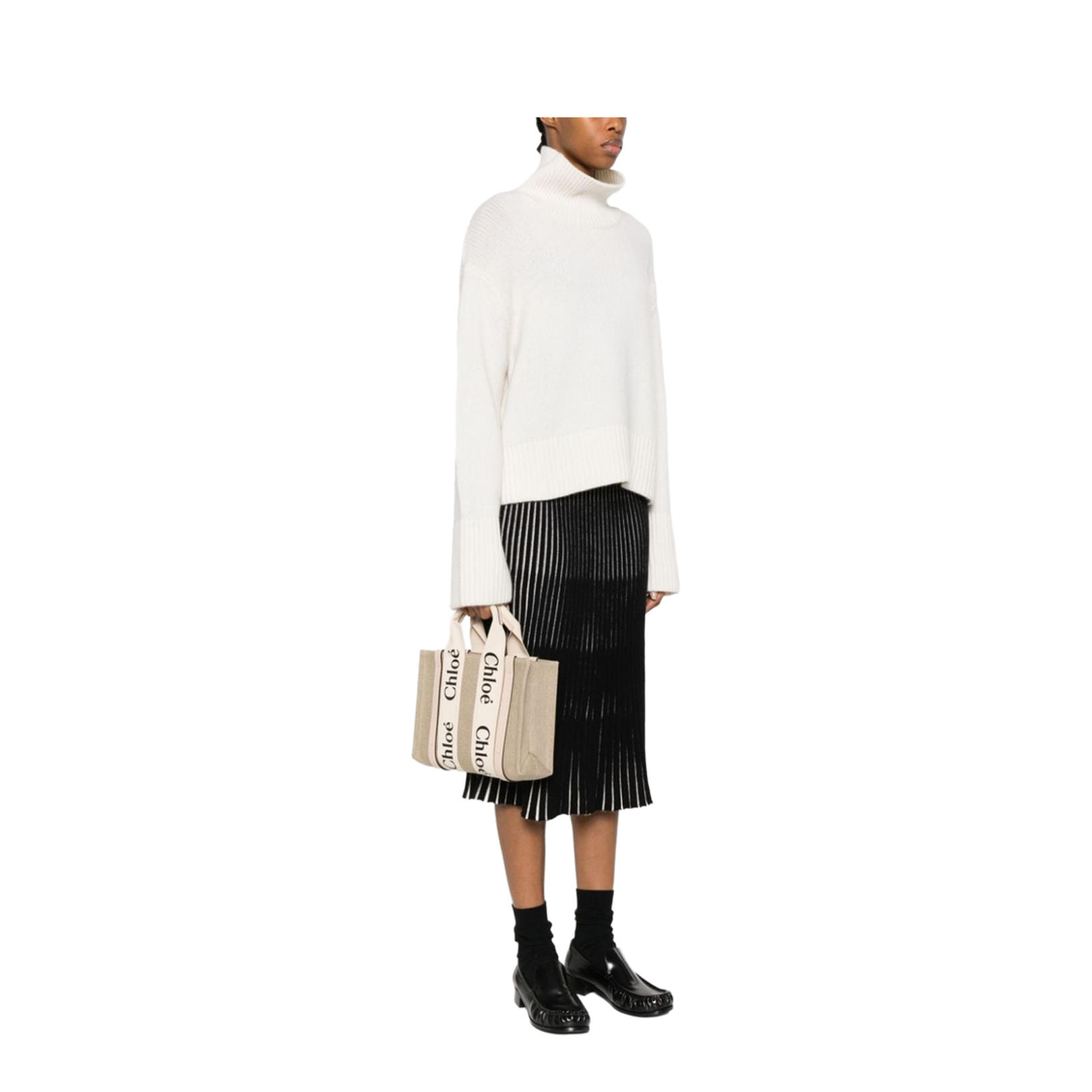 Chloè Shopper in Powder