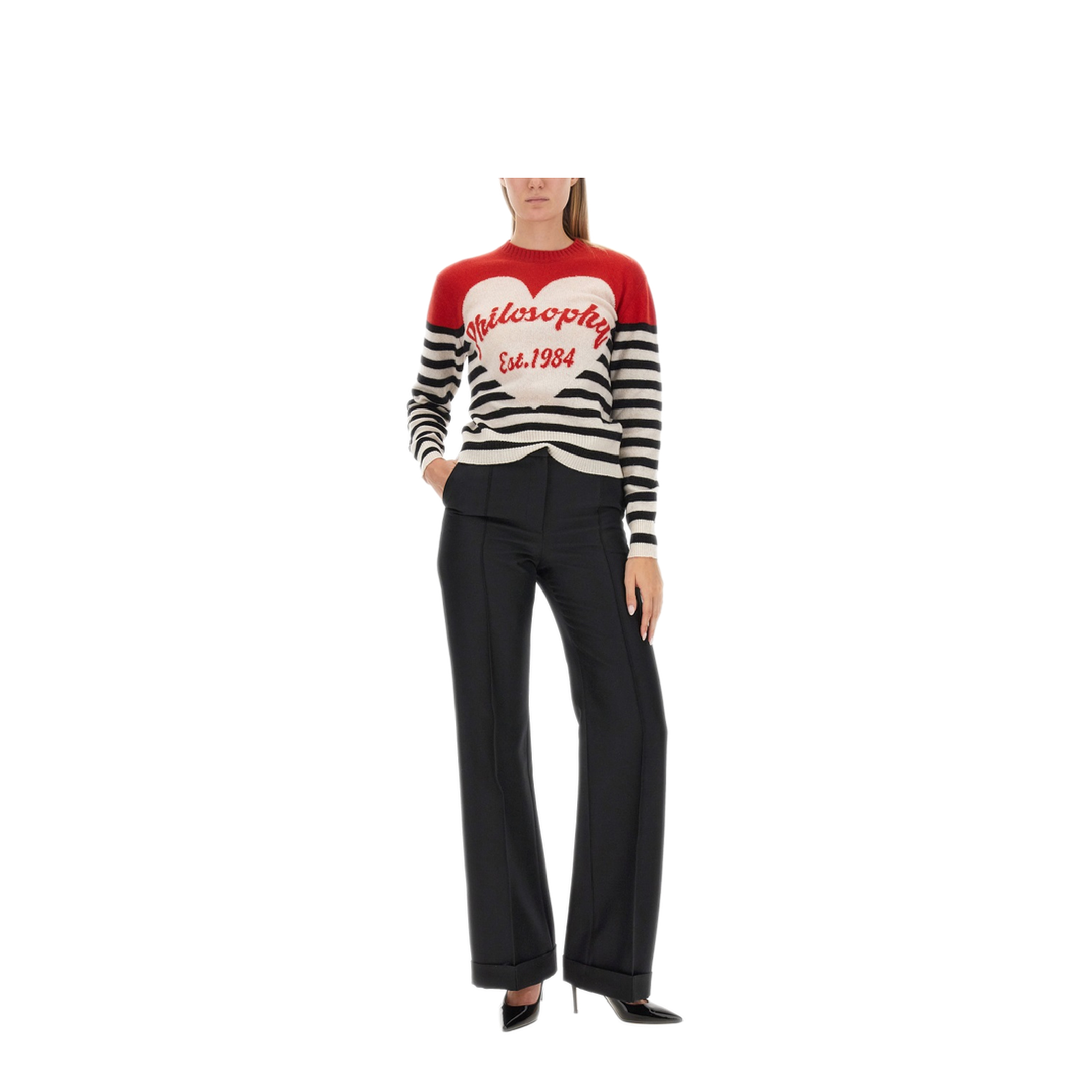 MAYFEYR - PHILOSOPHY DI LORENZO SERAFINI - Jersey With Logo - 090557001002