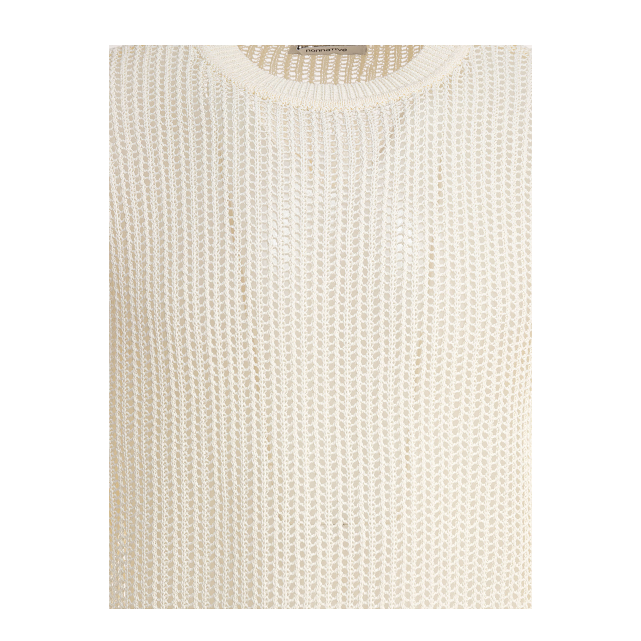 MAYFEYR - nonnative - Cotton Blend Crewneck Sweater - NNK4605WHITE