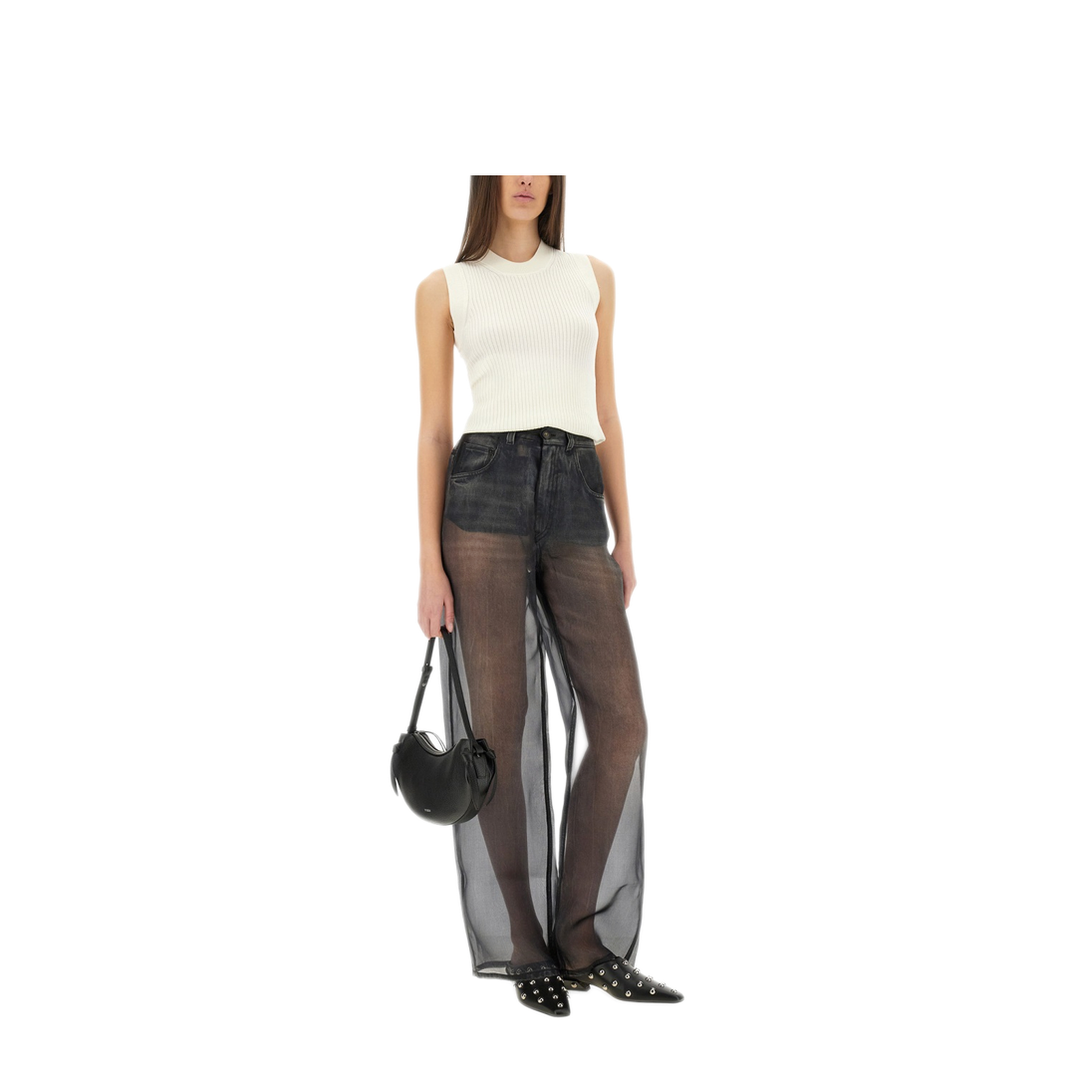 MAYFEYR - Haikure - Winona Organza Wide Fit Jeans - HEW03300OR001L0889