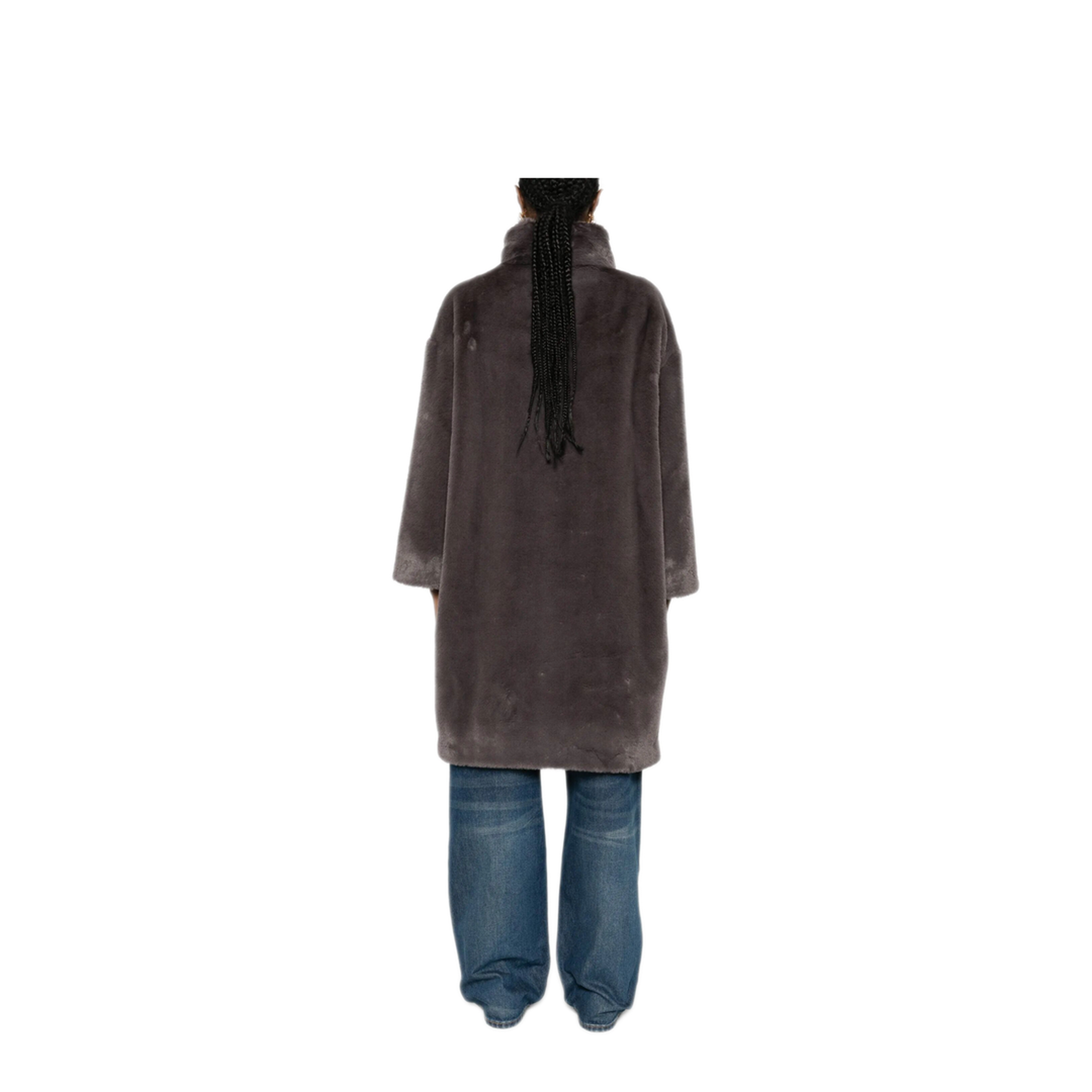 MAYFEYR - Herno - High-Neck Faux-Fur Coat - GC000491D124229480