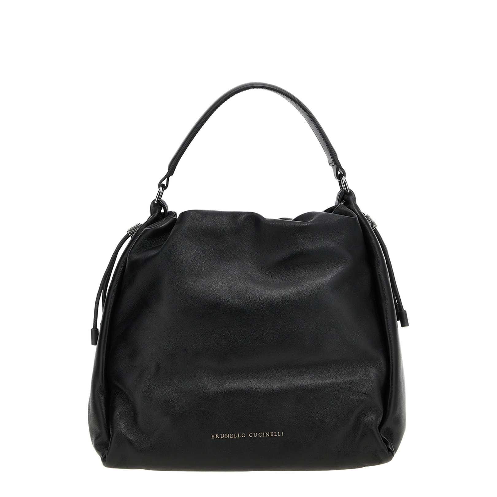 Leather Bucket Bag