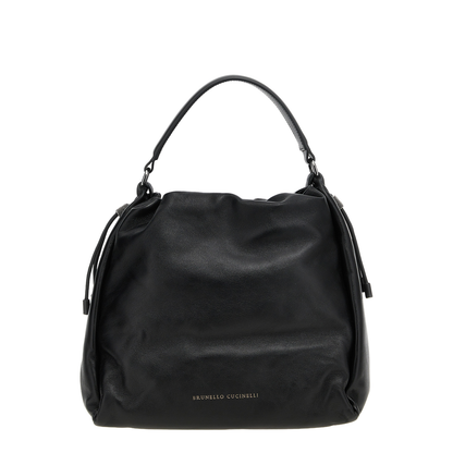 Leather Bucket Bag