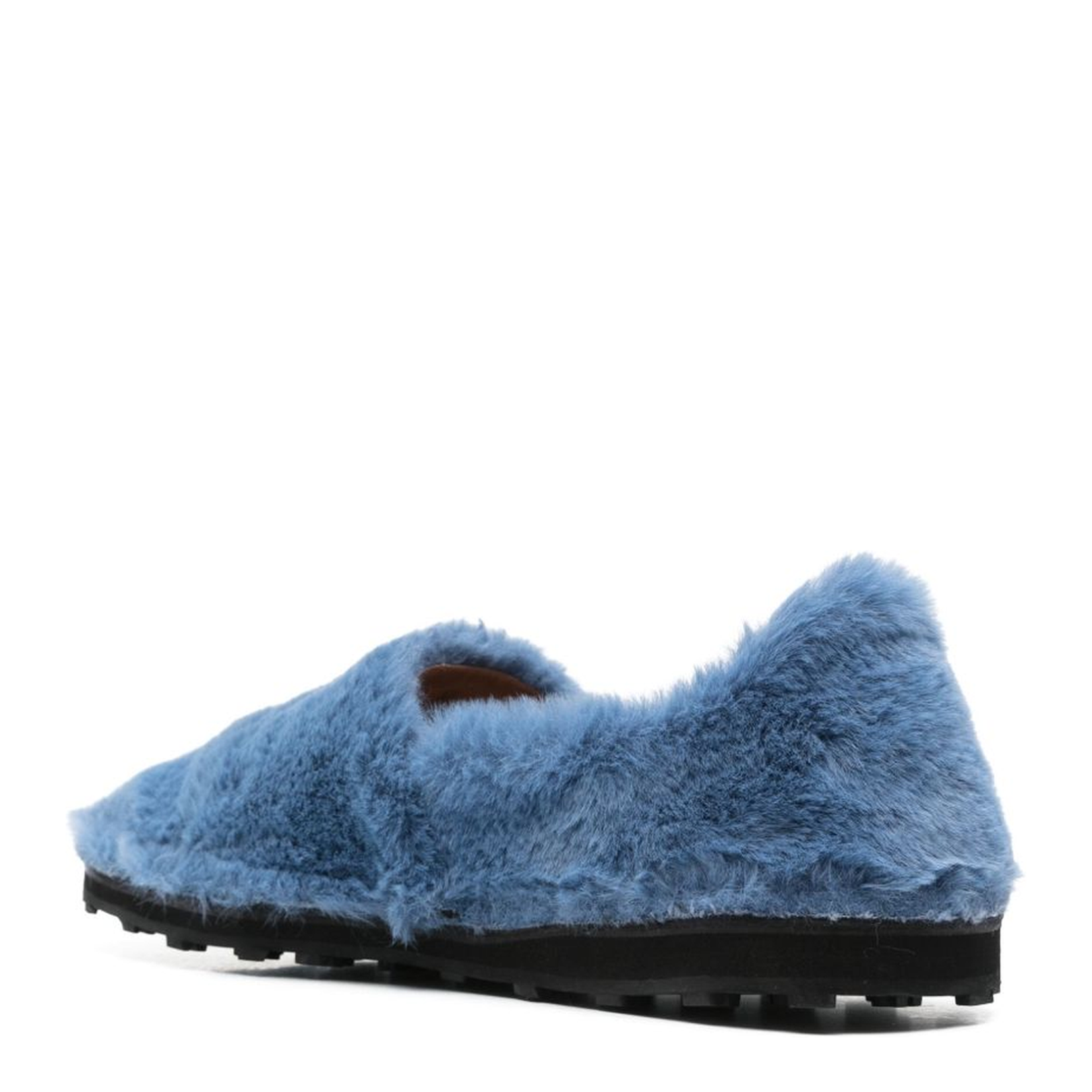 Cerulean Blue Slip-On Moccasins
