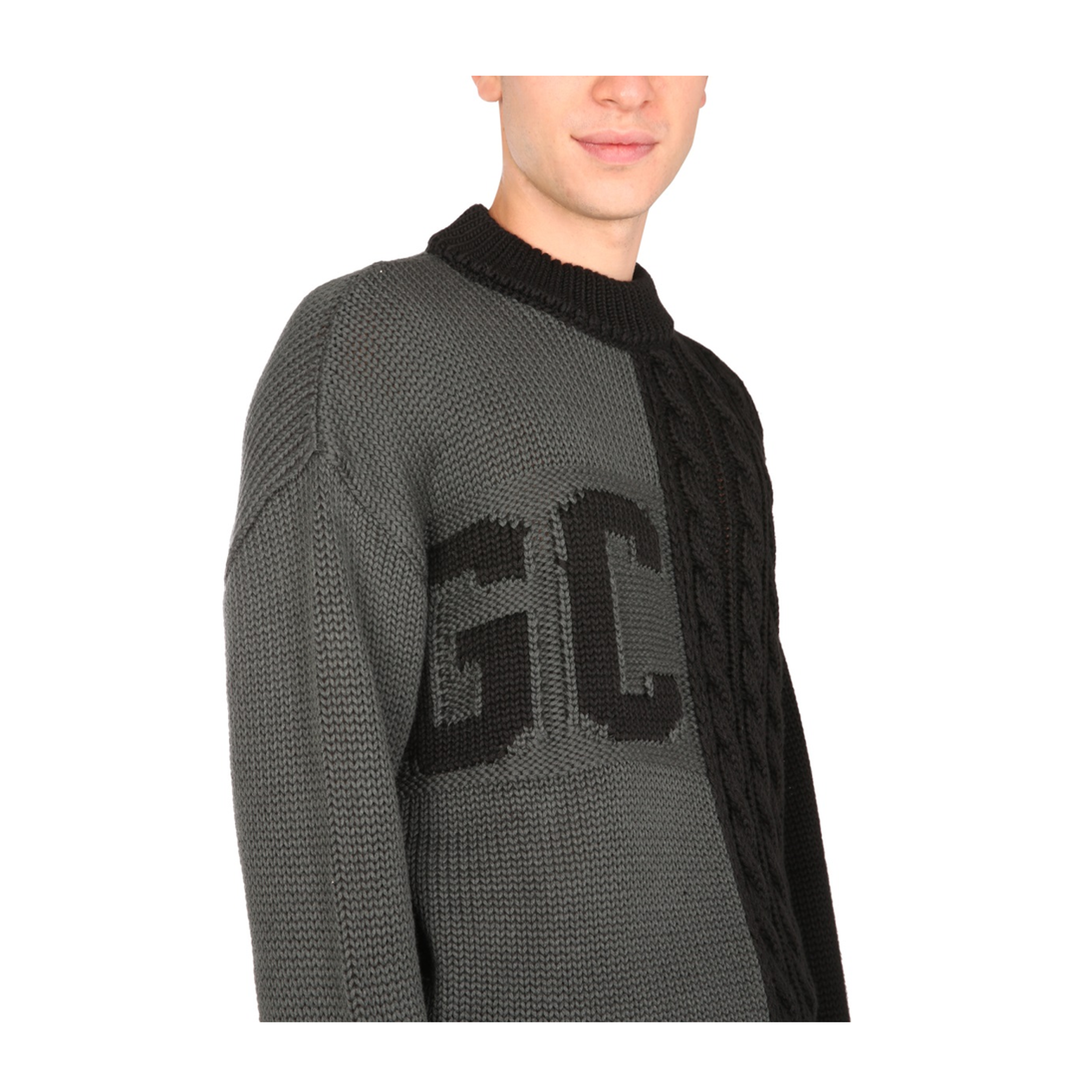 MAYFEYR - GCDS - Sweater With Logo Inlay - FW22M02000167
