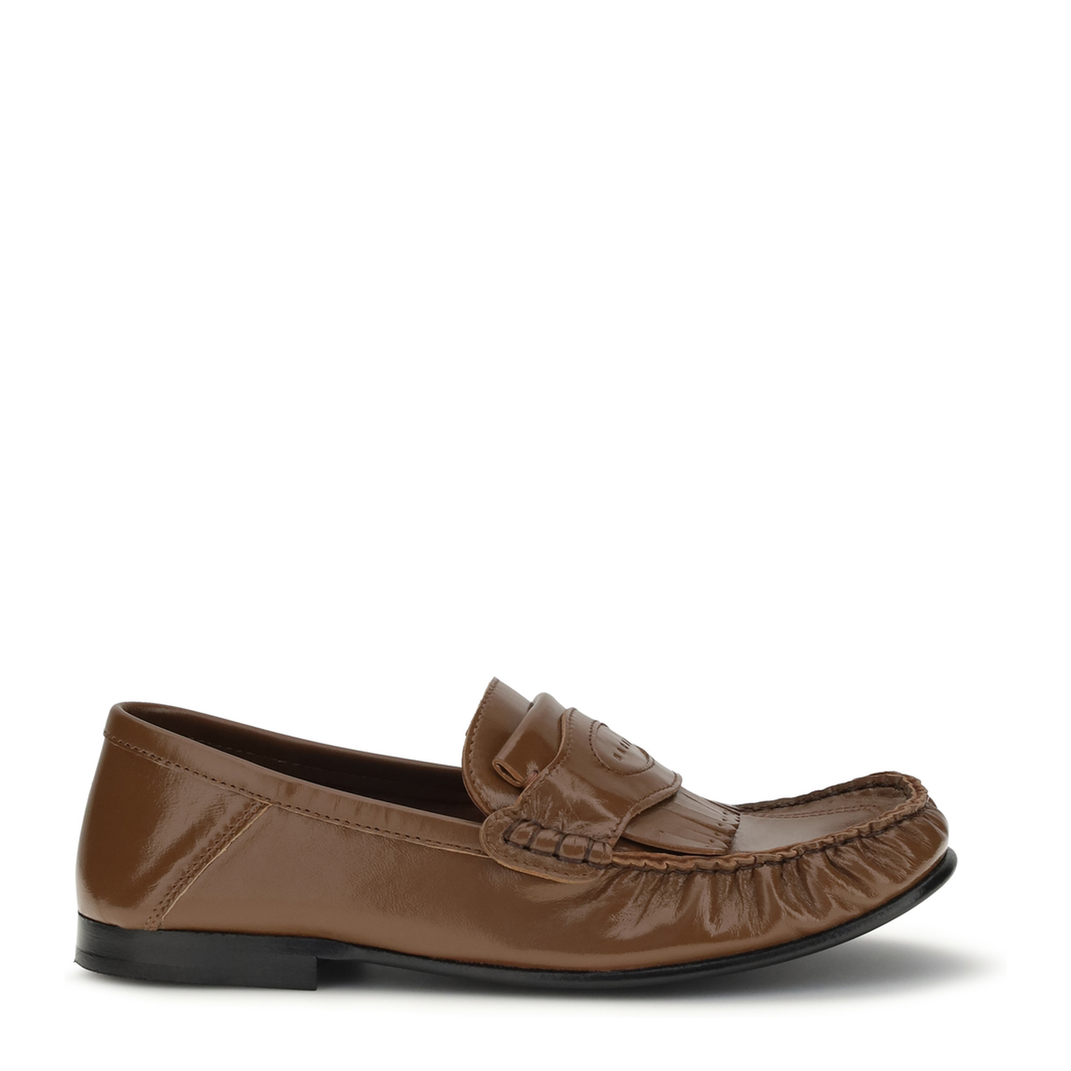 MAYFEYR - Marni - Leather Loafers With Tassels And Foldable Heel - MOMS006901P457400M15