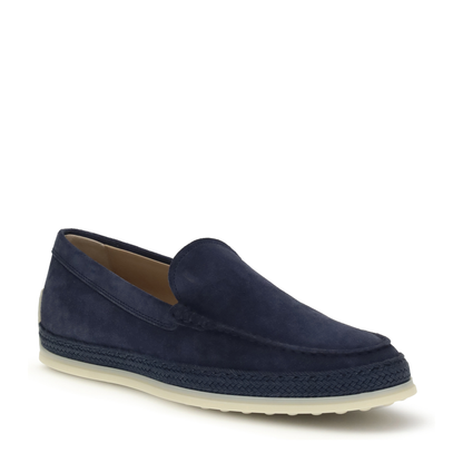 MAYFEYR - Tod's - Raffia And Leather Slipper Loafers - XXM0TV0AJ30RE0
