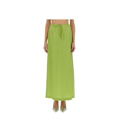 MAYFEYR - Alysi - Long Silk Skirt - 105003P5042LIME