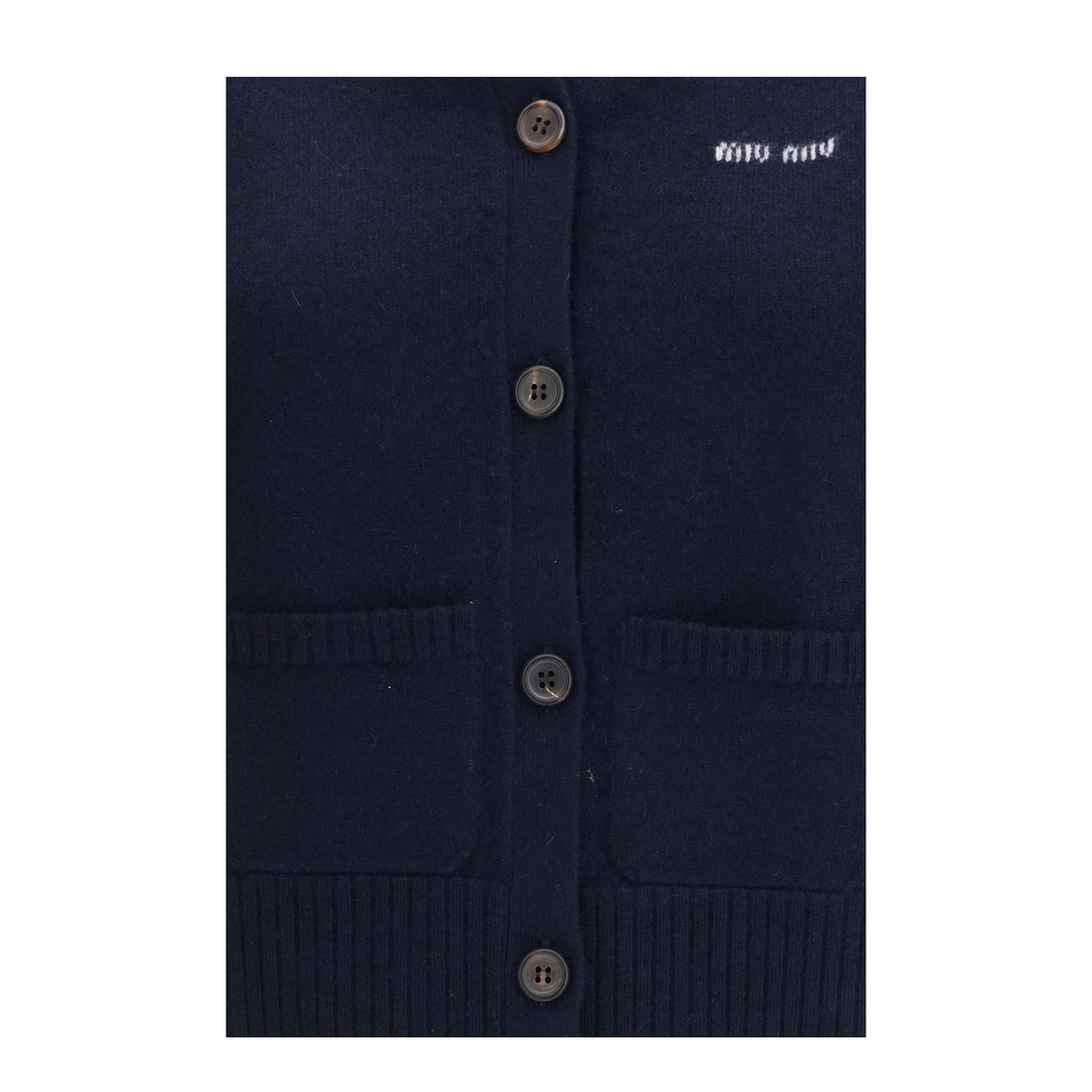 MAYFEYR - Miu Miu - Cashmere Cardigan Vest - MMV380SOOO19RL