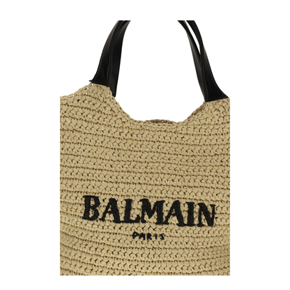 MAYFEYR - Balmain - Mini Crochet Tote Bag - HN1FA089TRAY