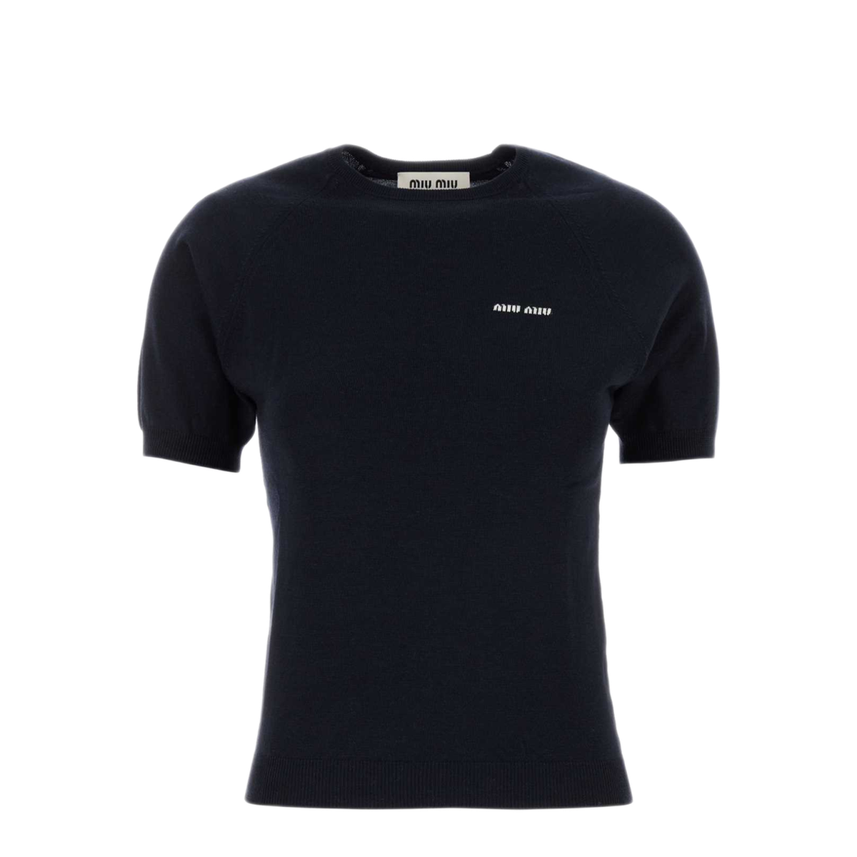 MAYFEYR - Miu Miu - Midnight Blue Wool Sweater - MMLA63SOOO16WJF0008