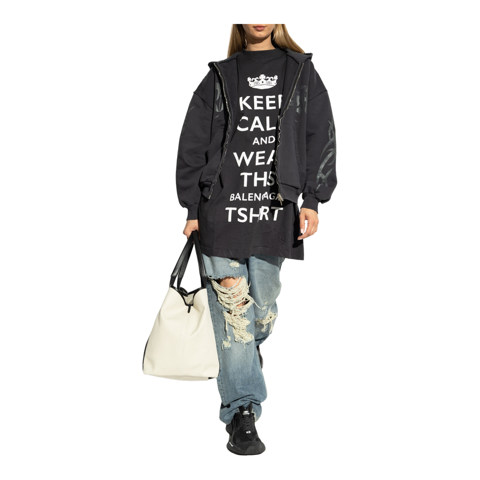Circuit Sneaker Worn-Out - Black