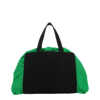 Jacquard Towel Roll-up Tote Bag