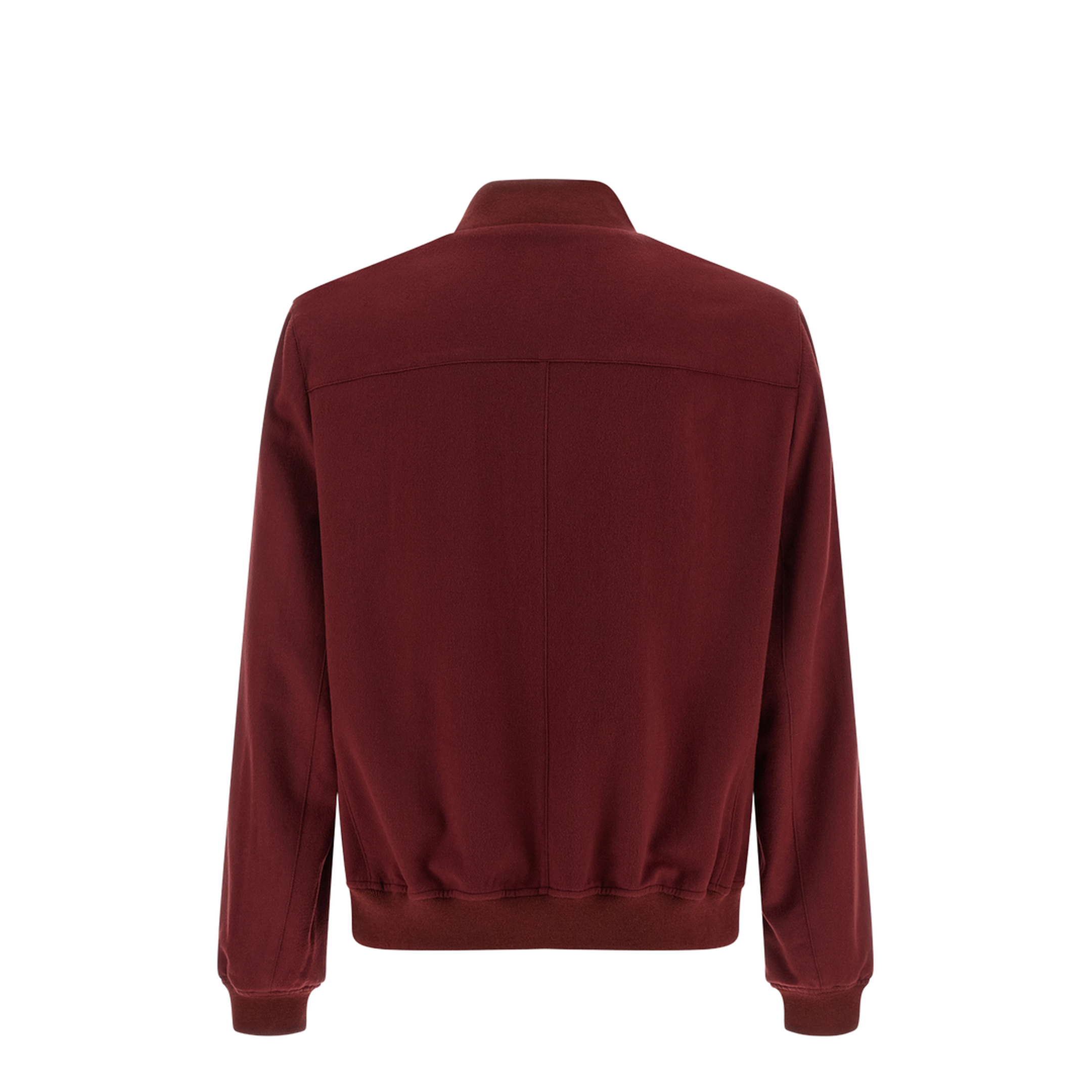 Cashmere Bomber Jacket Red