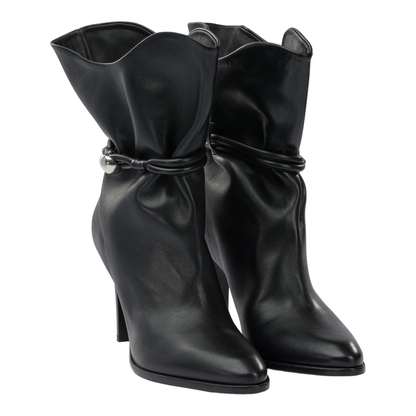 MAYFEYR - Isabel Marant - Lolya 80Mm Ankle Boots - 25HBO0227FAC4A20S01BK