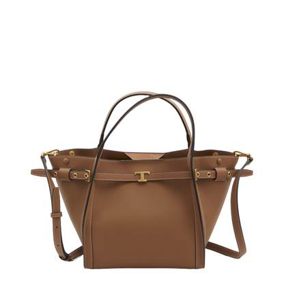 Shopping Bag in Leather Small