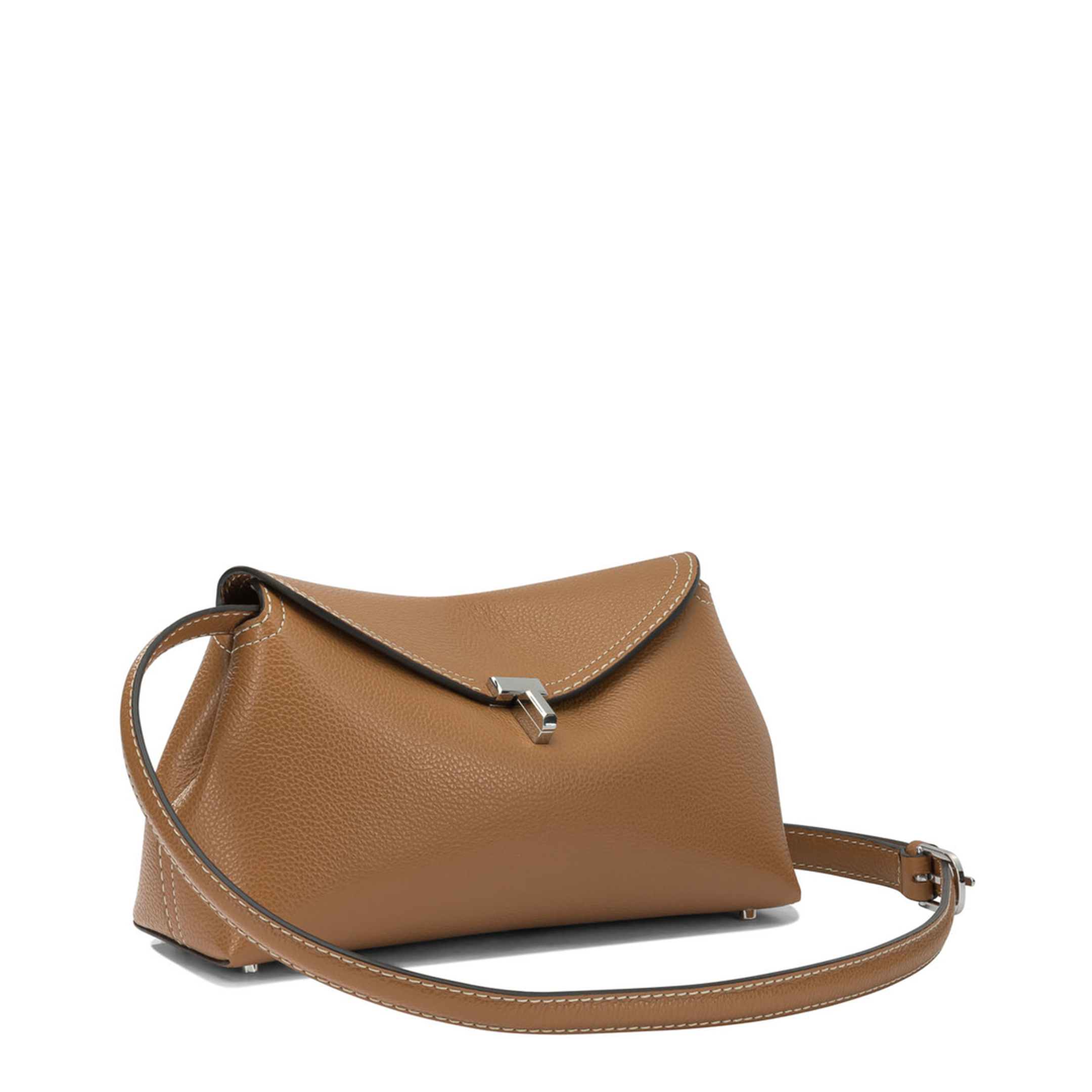 MAYFEYR - Toteme - T Lock Clutch Bag - 234WLGBG423LE0030105TAN