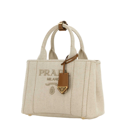 Sand Canvas Shopping Bag