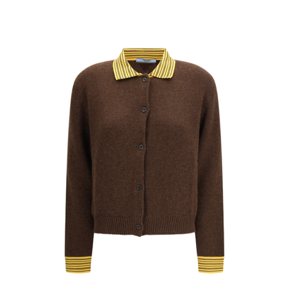 MAYFEYR - Prada - Sweater With Classic Collar And Front Button Fastening - P25O18SOOO19ILF0324