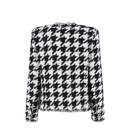 Jacket with Decorative Buttons - Black