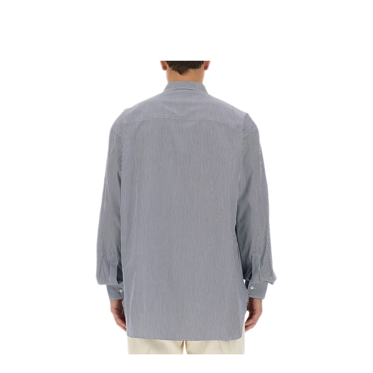 MAYFEYR - FAMILY FIRST - Shirt With Logo - SHF2305DARKBLUE