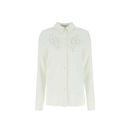 MAYFEYR - Stella Mccartney - Ivory Stretch Viscose Shirt - 6200273AU3549200