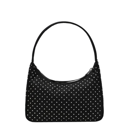 Black Nylon Handbag