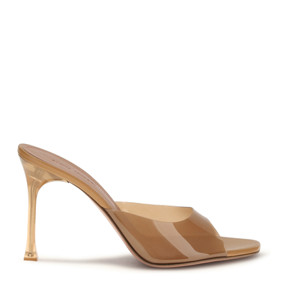 MAYFEYR - Amina Muaddi - Alexa Glass Mules Sandals - 16S366066ALE