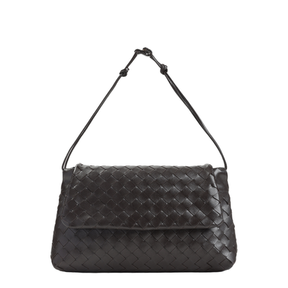 Dustbag Clutch Leather Brown