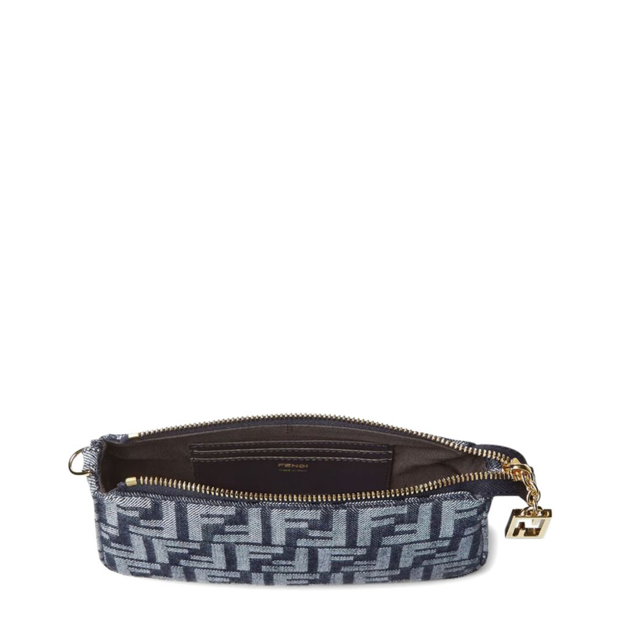Blue Baguette Mini Clutch