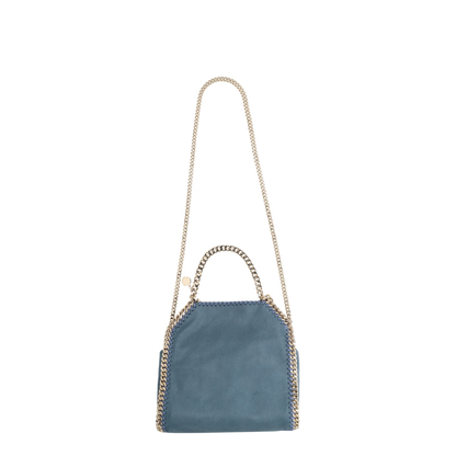 Light Blue Falabella Mini Tote Bag