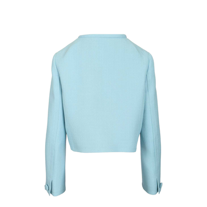 Solid Viscose Canvas Jacket