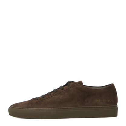 MAYFEYR - Common Projects - Dark Brown Suede Achilles Sneakers - 26119417