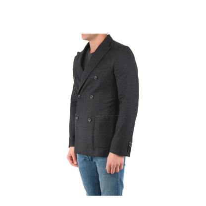 MAYFEYR - Tonello - Gray Double Breasted Jacket - 06GW0507164U900