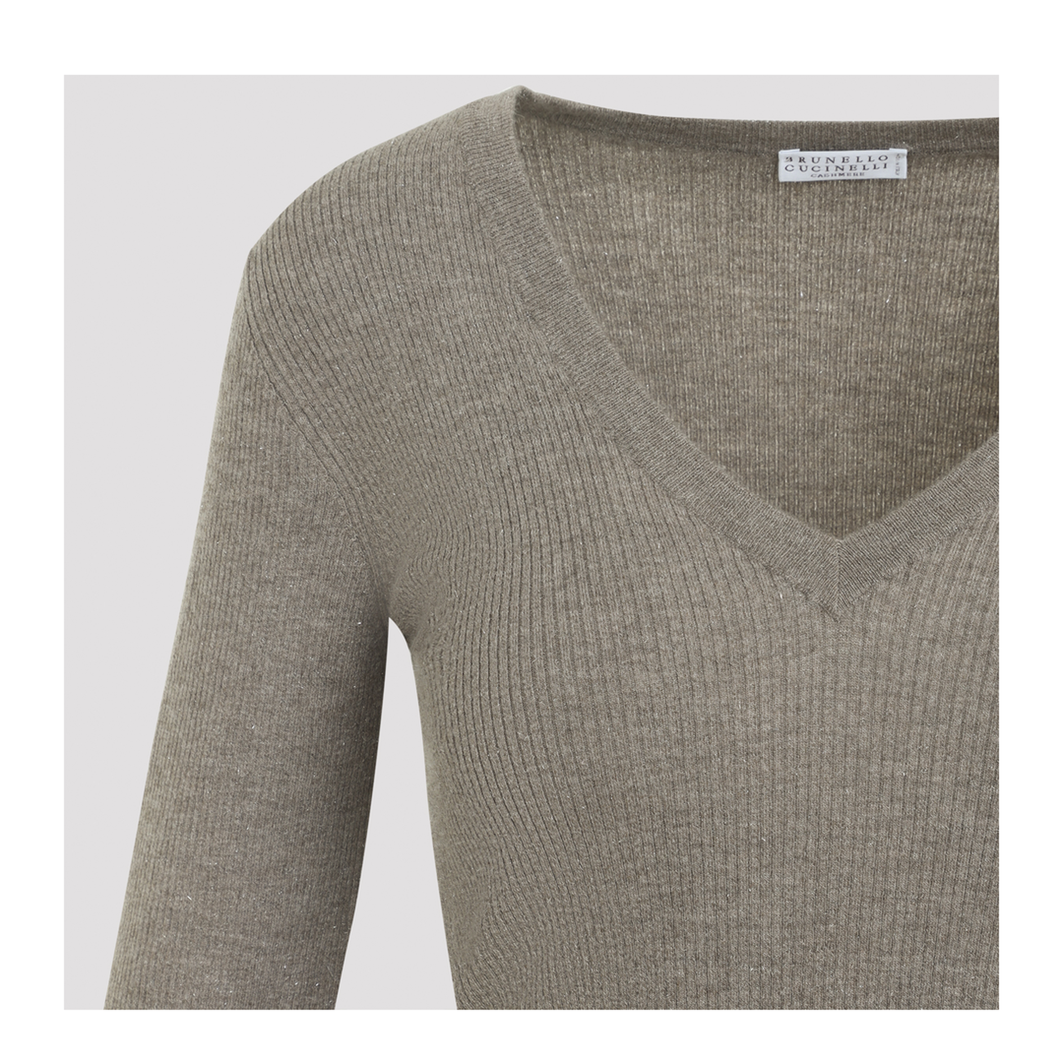 MAYFEYR - Brunello Cucinelli - Ribbed V-Neck Sweater - M9A822212PC4179