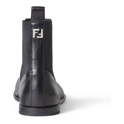 MAYFEYR - Fendi - Ff Squared Chelsea Boots In Nappa Leather - 7U1787AUJK