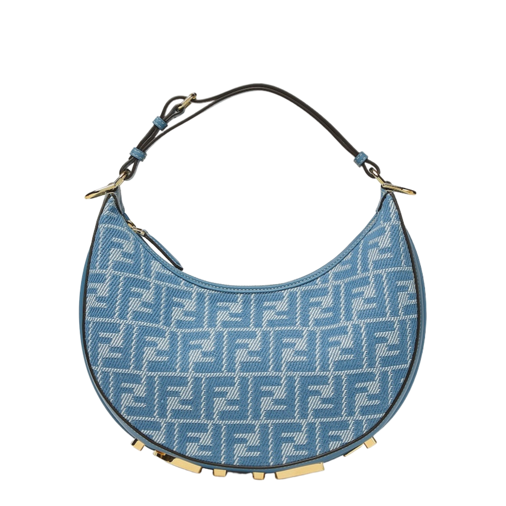 Tejido Azul Hobo Bag