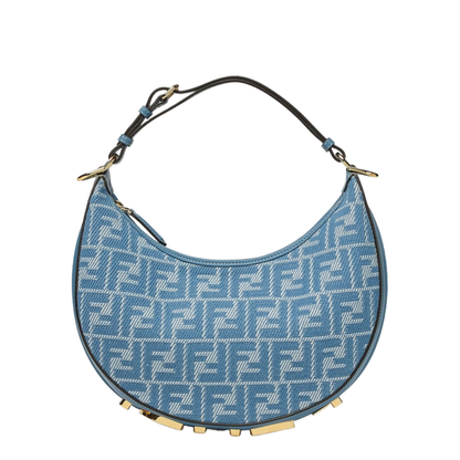 Tejido Azul Hobo Bag