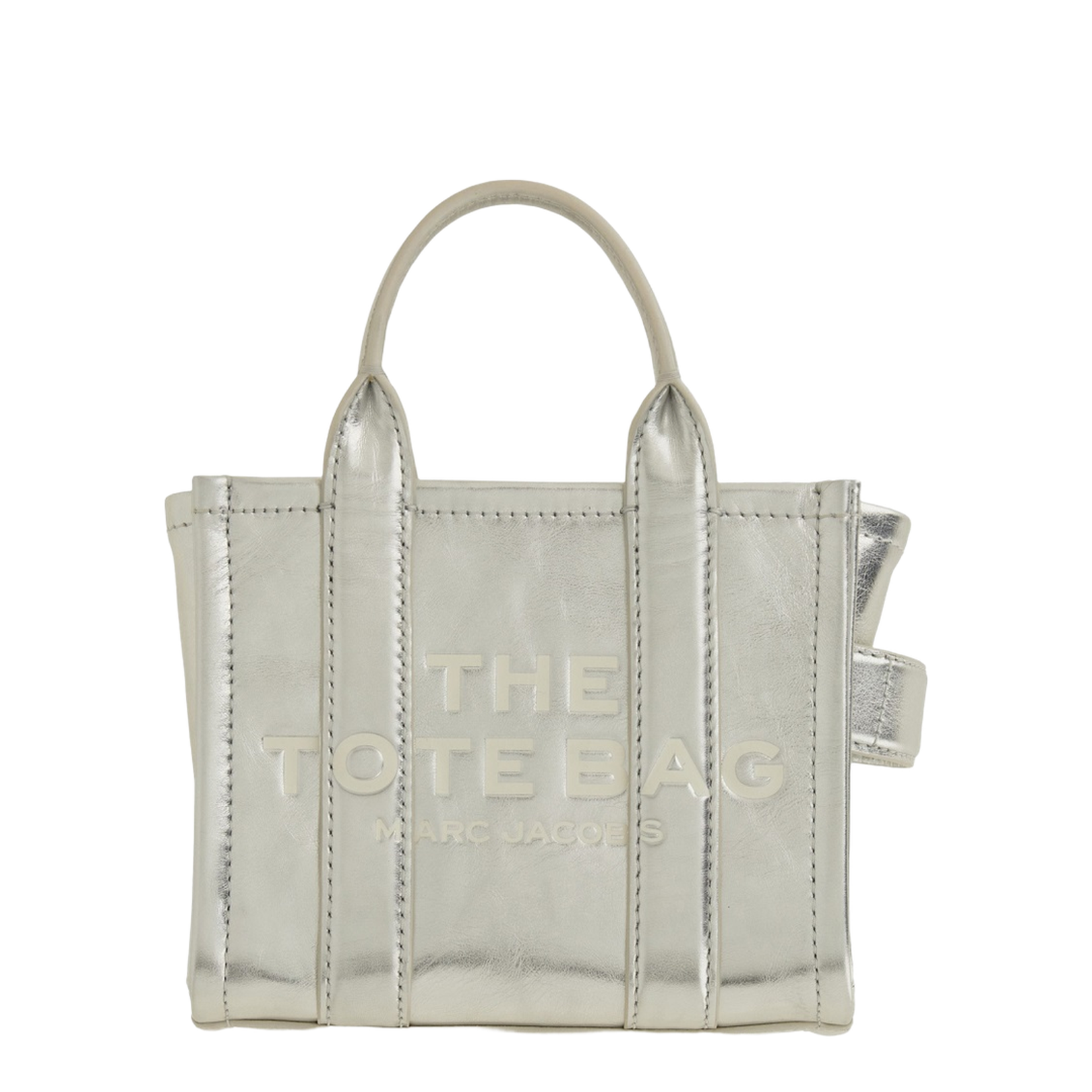 Crossbody Metallic Tote Bag