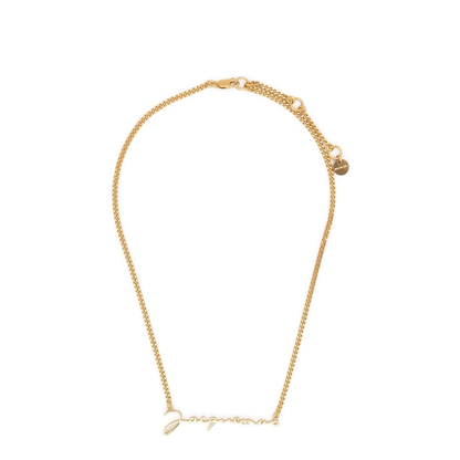 Gold Logo Necklace