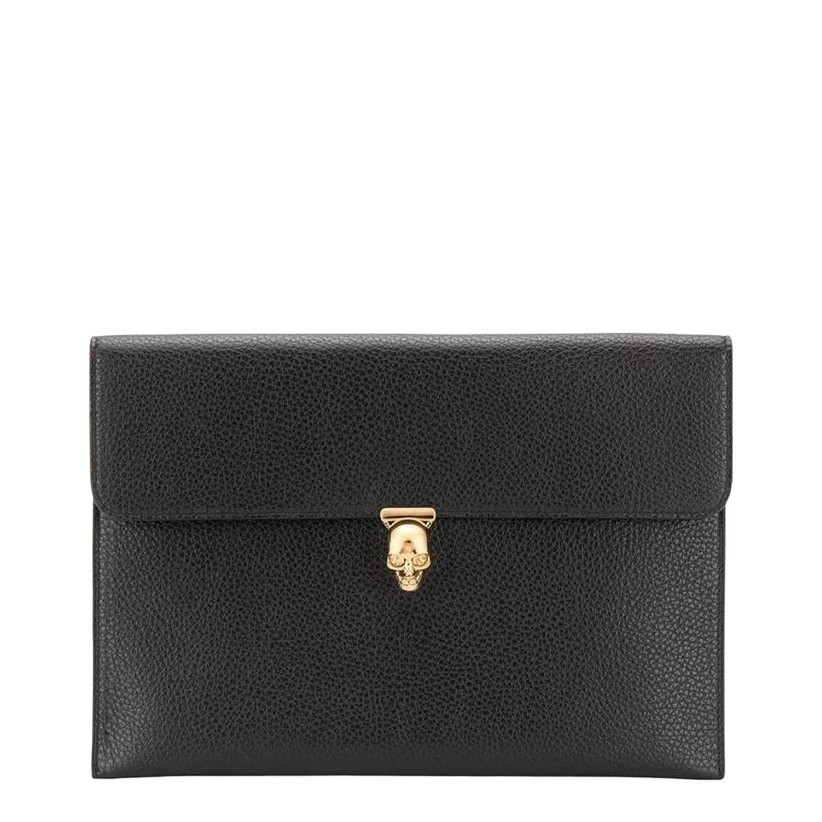 Black Crystal Skull Clutch