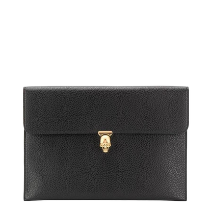 Black Crystal Skull Clutch