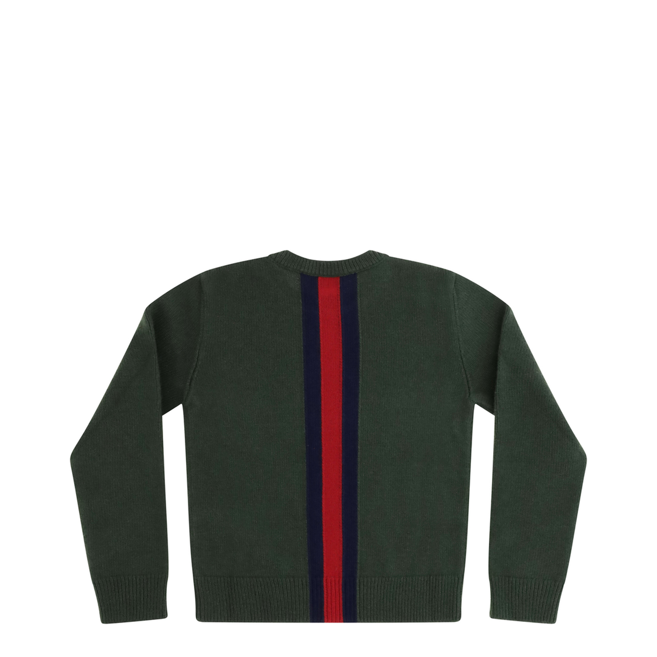 MAYFEYR - Gucci - Web Stripe Wool Sweater - 867433XKFNR