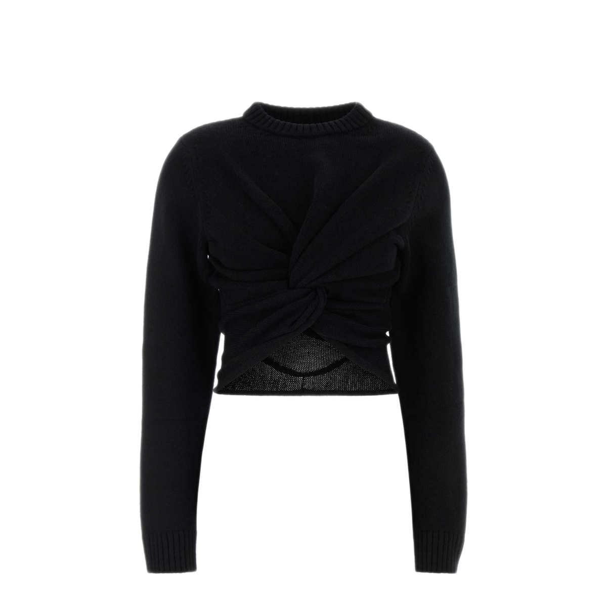 MAYFEYR - Balenciaga - Black Wool Crewneck Sweater - A0093AT18051000