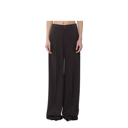 Silk Jacquard Pants
