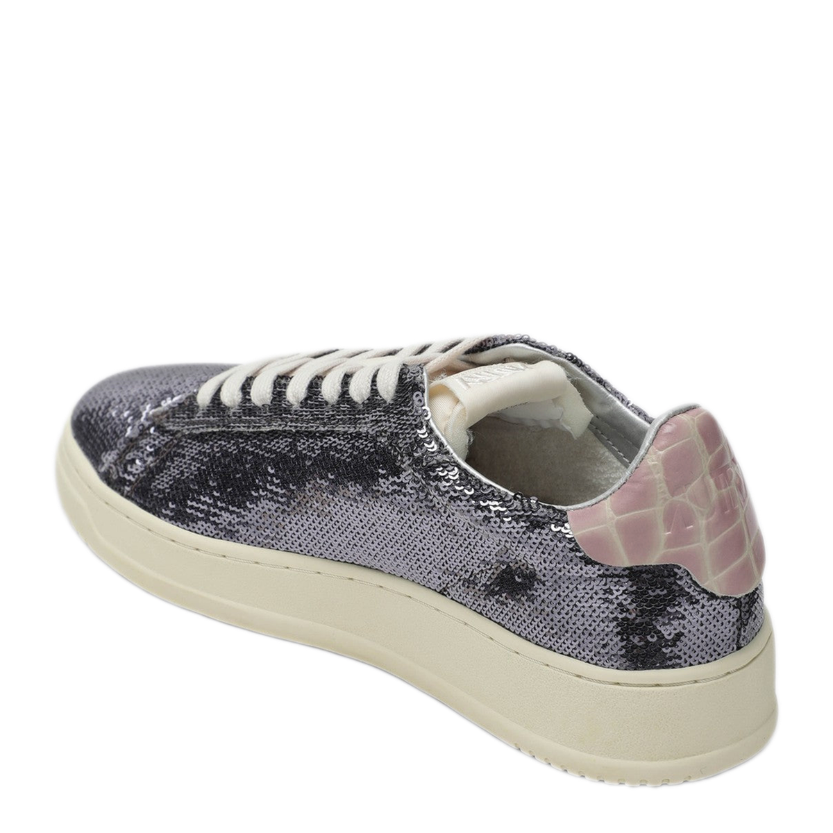 MAYFEYR - Autry - Sneakers Dallas Sparkling In Grey Sequins - ADLWTI02TI02