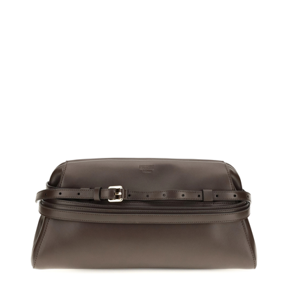 MAYFEYR - Moschino - Leather Clutch With Buckle Detail - MC4018PP1POA0301