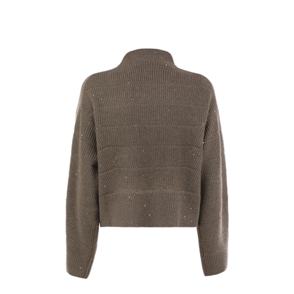 Cashmere and Wool Turtleneck Sweater